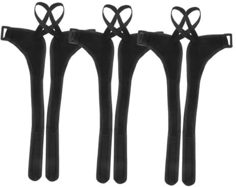 UKCOCO 6 pièces Sangles de Poignet Ski et Randonnée Large et Étroit Sécurise Bâtons de Marche Randonnée et Canne Réduit Fatigue Bras Antichute Usage Polyvalent Plein Air