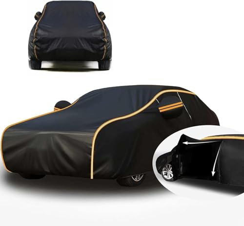 Autogarage Abdeckung Winter für Mazda CX-30 2019-2025,Vollgarage Auto Abdeckplane Wasserdicht Autoplane Outdoor Autogarage,Mit seitlichem Reißverschluss und Aufbewahrungstasche