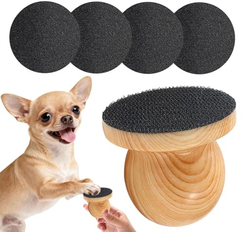Lime à Ongles pour Chiens 4 Disques De Limage Remplaçables Ergonomiques | Coupe-Ongles Pour Chiot Pour un Soin Doux des Griffes, Chats Chiots Grandes Races Animalerie à