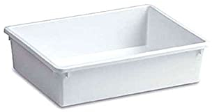 Stefanplast Bacinella frigo in plastica 50x35x12h cm, 15 L, Bianco