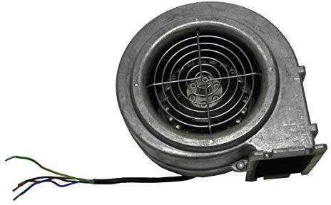 Ventilador en espiral para soplador de pellets y calefacción de pellets