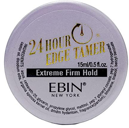 EBIN NEW YORK – 24-HR Edge Tamer Extreme Firm Hold – Unisex – 15 ml – Fijación Extrema Y Nutrición Capilar En Formato Mini Para Acabado Definido Y Saludable
