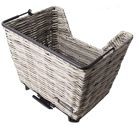 Atranvelo AtranVelo Unisex – Erwachsene Picnic AVS Farhrradkorb, Grau, 25 x 40 x 31 cm Atranvelo AtranVelo Unisex – Erwachsene Picnic AVS Farhrradkorb, Grau, 25 x 40 x 31 cm