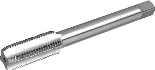 Burkit M12 x 1,5 Gewindebohrer Linkshänder, HSS M12 x 1,5 gerade geriffelte Maschinengewindebohrer
