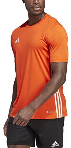 adidas Tabela 23 Jersey Camisa, Team Orange/White, M Alto Hombres