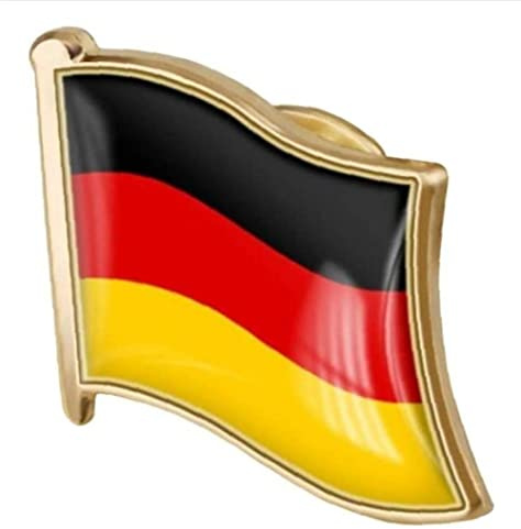 Deutsche Brosche flagge Abzeichen Anstecknadel Nationale Flagge Karte Anstecknadel