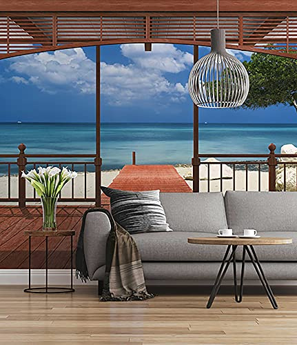 Fototapete - El Paradiso - Größe 368 x 254 cm - Strand, Meer, Urlaub, Südsee