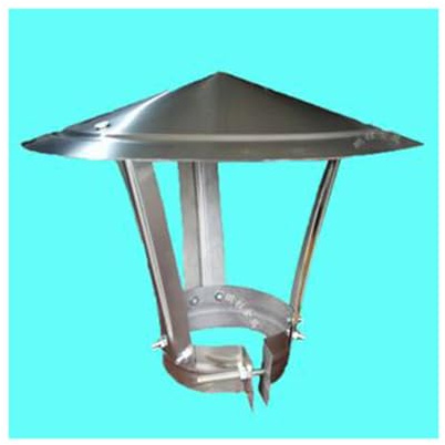 Comignolo antipioggia，Cappuccio di ventilazione,Comignolo multiuso superiore,Impermeabile e antivento,Isolamento perfetto,Copertura di ventilazione,Comignolo superiore ( Size : D16cm*30cm/6.3in*11.81i