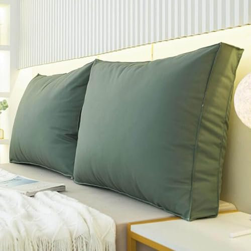 Hoowarm Rückenstützkissen Großes Rückenkissen Bett Weich Lesekissen und Rückenteil Kissen für Bett und Couch Rückenpolster Abnehmbar Outdoor Bank Lendenkissen Bürostuhl Kissen(E,70x50cm/27x19in(1pc))