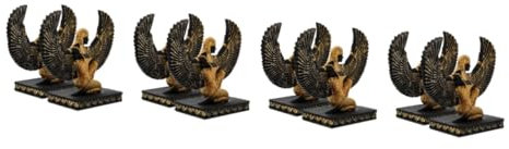 Garneck 8 Stück Ägyptische Statuen Ornamente Sphinx Von Statue Ägyptische Figur Ägyptische Göttin Figur Mythologie Göttin Statue Miniatur Hieroglyphen