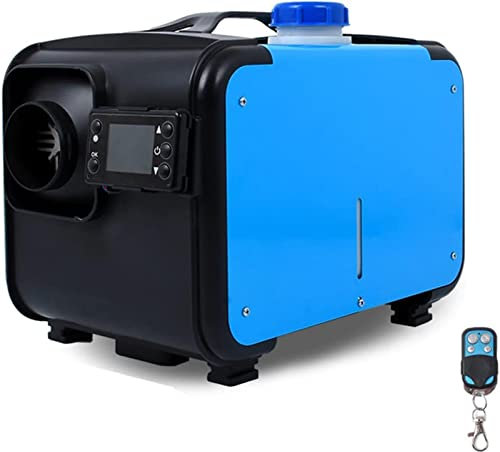 HALOYWB Riscaldatore d'Aria Diesel 8KW all in One 24V Riscaldatore Notturno Diesel con Monitor LCD Telecomando, Riscaldamento rapido per Tenda, Auto, Camper, Camion, roulotte -8KW-12V