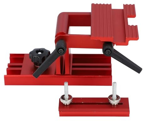 Tool Sharpener Jig:Adjustable Aluminum Alloy Chisel Sharpening Jig,Compatible with 6in and 8in Bench Grinder Sander ﻿