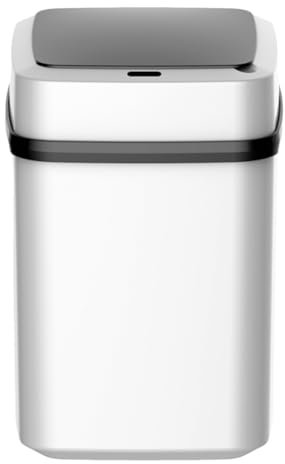 NJTHNTJR Papelera Inteligente para Cocina, Baño, Reciclaje, Sensor Automático, Cubo de Basura Eléctrico, Papelera Impermeable para 13 L