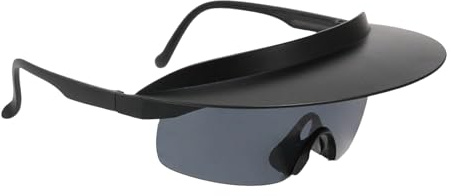 Bike Sunglasses, Visor Frame Sunglasses – Mirrored Sports and Outdoor Lenses for Hiking, Camping, Fishing, Golf