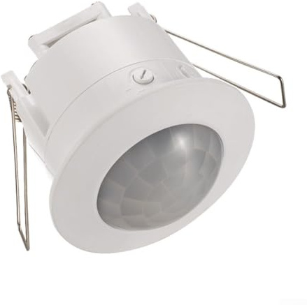Détecteur de présence PIR, AC 110-240 V PIR encastré au plafond Détecteur de mouvement Détecteur de mouvement Interrupteur pour la sécurité à domicile