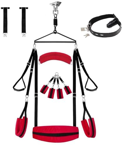 Liebesschaukel Für Sex Decke Sexschaukel Die Tuch Brett Holzbalken Aus Leder Erwachsene Schaukel Türrahmen Tür 200kg Türe Luxus Bequem,set3