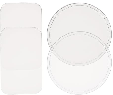 HONMEET Almohadillas de Silicona 4piezas para Extensiones de Pestañas Soporte Multipropósito para Almacenamiento y Aplicación en de Belleza