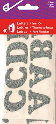 Simplicity Iron-On Letter Pack-Silver, 1-1/4-Inch 8811921