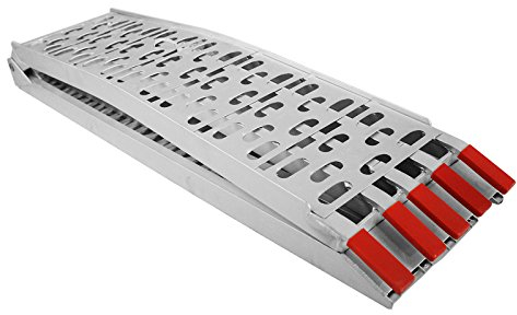 Foldable Loading Ramp Scooter Ramp ATV Quad Portable Aluminium 89x11.6 903lbs (226cm 410kg)