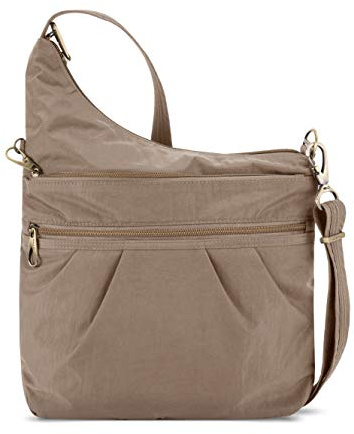 Travelon Anti-theft Signature 3 Compartment Crossbody Bag Sac à bandoulière Femme