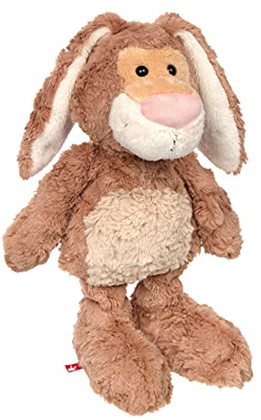 SIGIKID 42560 Schlenker Hase Sweeties Mädchen und Jungen Babyspielzeug empfohlen ab 1 Jahr braun