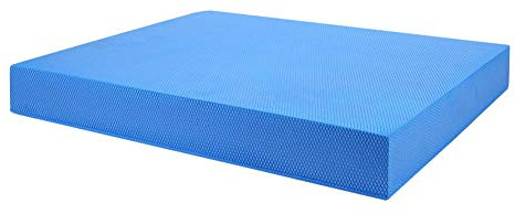 Fitness Mat Ausgewogene, Huairdum Yoga Balance Kissenpolster, umweltfreundliche TPE S/L Soft Blue Yoga Trainingsmatte, Yoga Pad, Knie für den Taillenbauch(Blue, small)