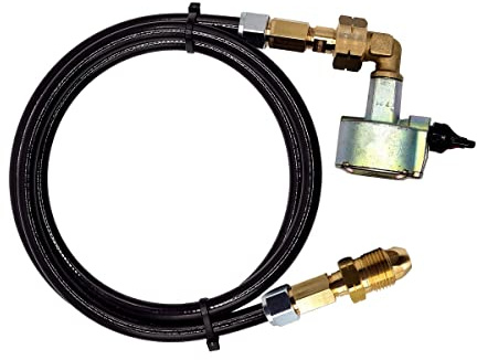 LPG 27mm Clip On Adapter Gas Cylinder Filler Set With UK POL Gas Bottle Adapter For Filling Empty Gas Bottles 2 Meter