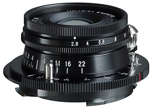 Voigtlander 40 mm F2.8 Heliar asphärische M-Linse, Schwarz