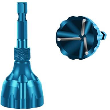 External deburring chamfer tool, hexagonal shank deburring tool, durability, anti-rust for deburring pipes, threaded rods