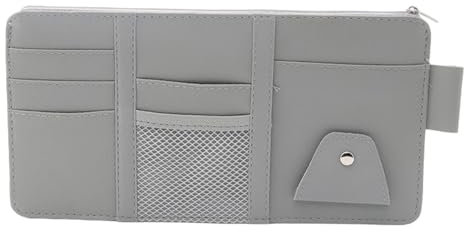 Generisch Multifunktionaler Auto-Visier-Dokumentenhalter, Auto-Sonnenblenden-Organizer - Verstellbarer Auto-Innenraum-Organizer | Sonnenbrillenhalter, multifunktional, stilvoll und praktisch