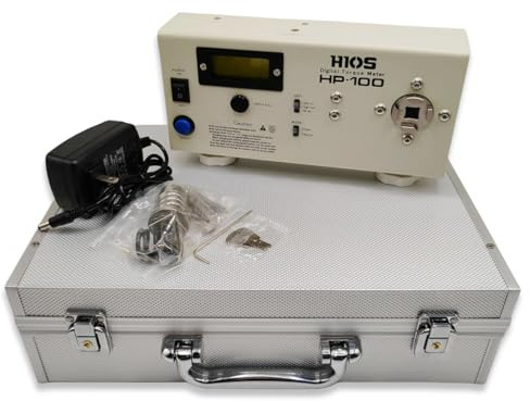 NEIICO HP-100 Digital Torque Meter Screw Driver Wrench Measure Tester Portable Torque Testing Instrument Torque Tester Wrench Calibrator Torque Meter Gauge Adapter Measuring Machine