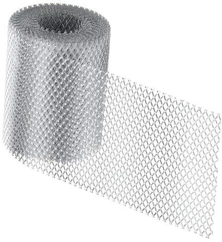 IWEIGN Lebensmittelfilter, Aluminium-Dachrinnenschutz, langlebig, Laubschutz für Dachrinnen, Laubschutz, Rostschutz, Korrosionsschutz, Dachrinnenabdeckungen (15 cm)