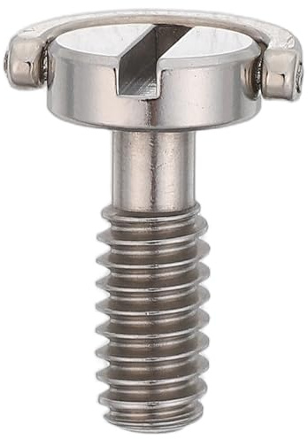 GALPADA Vite per Fotocamera Anello a d in Acciaio Inossidabile 1/4 per Piastra di Montaggio Treppiede Vite a Sgancio Rapido Compatta per Reflex Digitali e Attrezzatura Fotografica