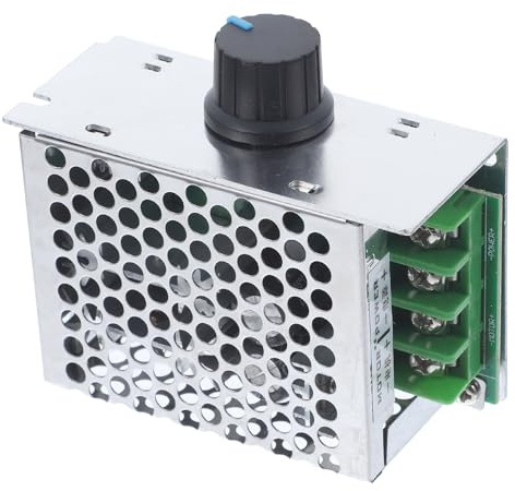 ibasenice Contrôleur de Vitesse de Moteur à Courant Continu Réglage Précis Vitesse Pwm Plusieurs styles 7-70v 30a avec Fusible, Alliage D'aluminium Adapté aux Moteurs Dc Jusqu’à 500w