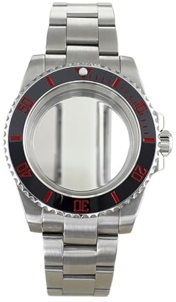 1st 40 mm SUB GMT Keramisk Insert Glide Lock Spänne Klockfodral for NH34 NH35 NH36 NH38 Movement Oyster Armband(Style 58)