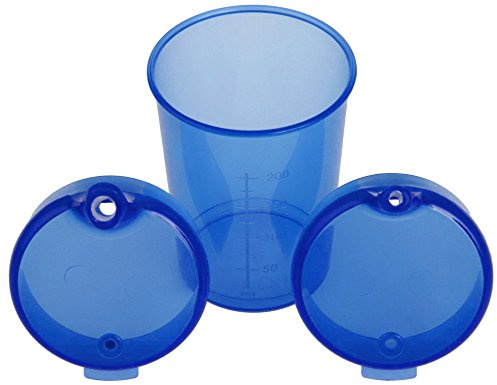 Gobelet aide d'hydratation Gobelet à Bec Set : 1 x Bleu + 2 x couvercle bleu Gobelet (1 x petite ouverture + 1 x Grande Ouverture) Produit neuf original de Tiga-Med