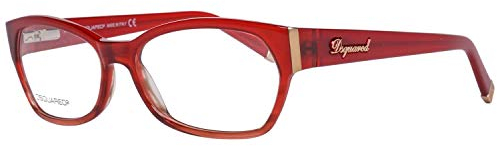 DSquared DQ5045 55068 Dsquared2 Brillengestelle Dq5045 068 55 Oval Brillengestelle 54, Rot