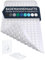 homerella® Alfombra Bañera Antideslizante Ducha 88x39cm, Incl. Ganchos | Alfombra Ducha Antideslizante Bañera sin BPA | Alfombrilla Baño Resistente al Moho y Lavable a máquina & Delicada con la Piel