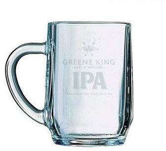 Greene King IPA Pint Glass Tankard
