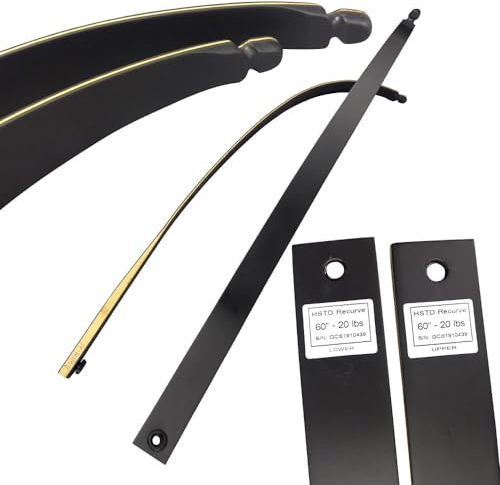 SHARROW 58 Zoll Take-Down Recurvebogen Set 20-55 Lbs Zielscheibe BogenschießEn Jagdbogen Pfeil Und Bogen Erwachsene Sportbogen für Jagd Hunting Jugendliche DraußEn Spielzeug (Bogenglieder, 30Lbs)