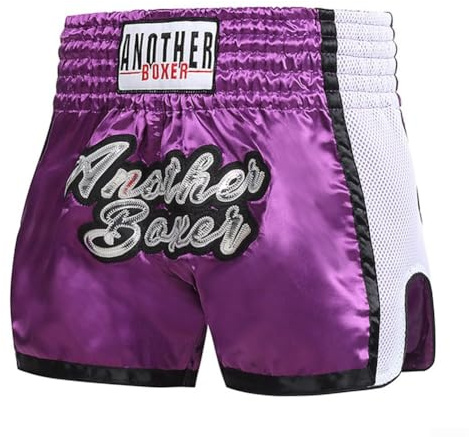 Short de sport unisexe, équipement de boxe fonctionnel conçu pour les hommes et les femmes engagés dans des routines de fitness intenses (M, violet)
