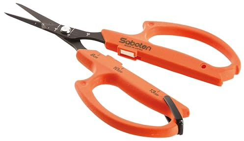 Saboten Gokugire Automatic Professional Trimming Shears – rak (med 1 par magneter) – Tillverkad i Japan-