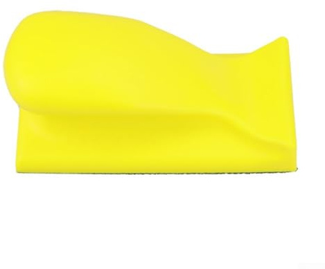 Hand Sanding Block for Car Wood and Metal Polishing with PU Foam Sanding Pad in 70x125mm 70x198mm 70x400mm Sizes for Furniture Restoration(70 * 125)