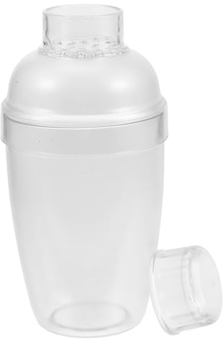 iplusmile Shaker per Cocktail in Plastica da 350ml con Scala Integrata e Misurazioni Precise, per Cucina e Bar, Tazza Miscelatore Versatile e Pratica