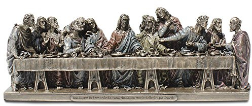 US 9,3 tum religiös figur Da Vinci den sista superdisplaygåvan