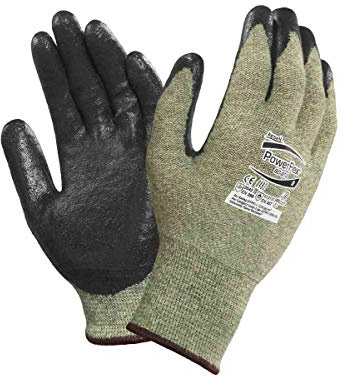 Ansell ActivArmr 80-813 Flame & Arc Flash Resistant Neoprene Coated Work Gloves, Size - 8