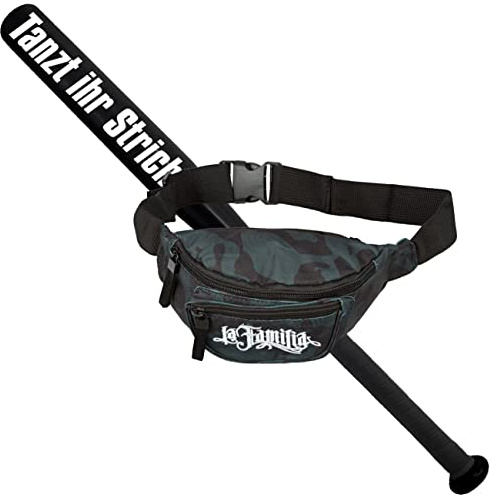 Sportset Baseballschläger mit Tasche für Baseball Tanzt Ihr Stricher weiß Aluminium 26 Zoll