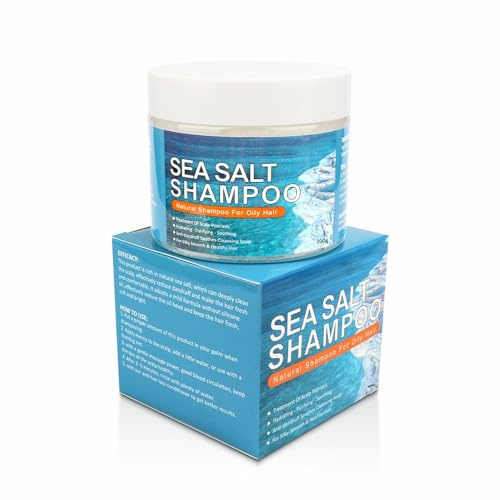 Sea Salt Anti-Schuppen Shampoo für Juckende Kopfhaut - Haar Behandlung, 240ml