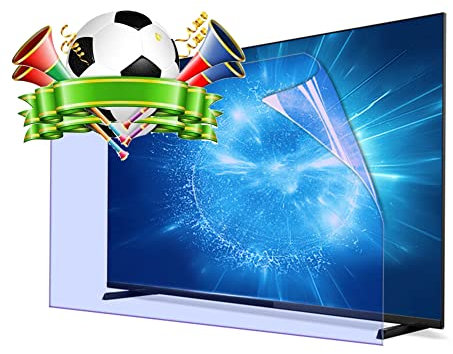 AIZYR Anti Blue Light TV Screen Protector 75-85 Zoll Matt Anti Glare Screen Filter Ultra-Clear Display Protection Cover for LCD, LED, OLED & QLED and Curved,82inch 1831x1049mm