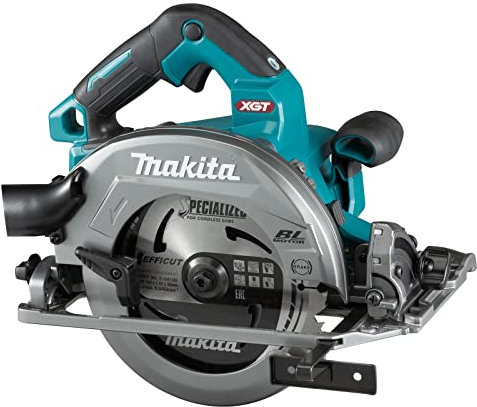 Makita HS004GZ02 40V Max Li-ion XGT 190mm Brushless Circular Saw Supplied in a Makpac Case – Batteries and Charger Not Included